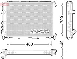 Variklio radiatorius DENSO DRM23033