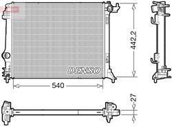 Variklio radiatorius DENSO DRM23115_0