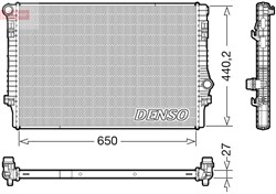 Variklio radiatorius DENSO DRM32049_2