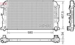 DENSO Radiaator, mootori jahutus DRM32053_2