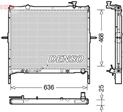 Variklio radiatorius DENSO DRM43002_2
