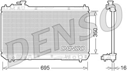 Variklio radiatorius DENSO DRM50061_2