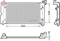 Variklio radiatorius DENSO DRM50111_0