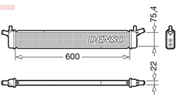 Variklio radiatorius DENSO DRM50136_0
