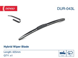 Wiper blade Hybrid DUR-043L hybrid 425mm (1 pcs) front_3