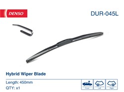 Wiper blade Hybrid DUR-045L hybrid 450mm (1 pcs) front with spoiler_3