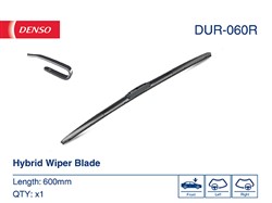Wiper blade Hybrid DUR-060R hybrid 600mm (1 pcs) front with spoiler_4