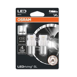 Žarulja LED P21W LED LEDriving SL (blister, 2 kom., 12V, hladna bijela, 1,9W, tip gedore BA15S; nema potvrde o odobrenju; Nema certifikata za homologaciju