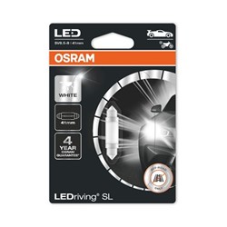 Žarulja LED C5W LED Ledriving (blister, 1 kom., 12V, hladna bijela, 0,5W, tip gedore SV8,5-8; nema potvrde o odobrenju; Nema certifikata za homologaciju_1