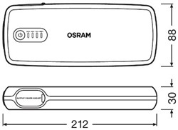 Portatīva uzlādes ierīce - Power Bank OSRAM OSR OBSL400_11