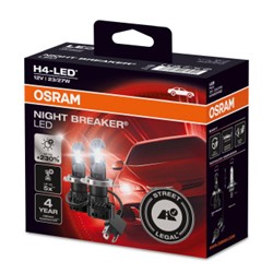 LED H4 (2 tk) LEDriving Night Breaker LED 6000K 12V