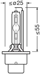 Лампа розжарювання, фара дальнього світла OSRAM OSR66240XNN-HCB_2