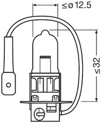 Żarówka H3 Standard (1 szt.) 12V 55W_4