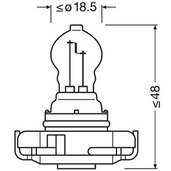 Kvēlspuldze, Pagriezienu signāla lukturis OSRAM OSR5202_5