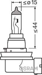 Żarówka H8 Standard (1 szt.) 12V 35W_3