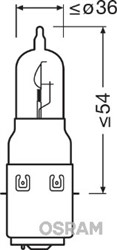 Pirn S1 (1 tk) Standard 12V 25W_4