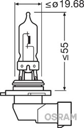 Light bulb HB3 Standard (1 pcs) 12V 60W_4