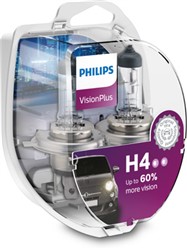 Żarówka H4 VisionPlus Plus 60% (2 szt.) 12V 60/55W_2