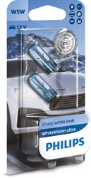 Žarulja W5W pomoćna WhiteVision Ultra (blister, 2 kom., 12V, 5W, tip gedore W2,1X9,5D