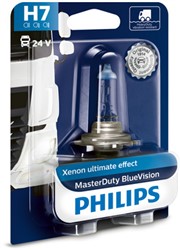 Light bulb H7 Master Duty Blue Vision (1 pcs) 24V 70W_0