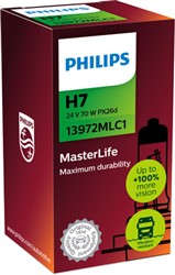 Light bulb H7 Masterlife (1 pcs) 24V 70W