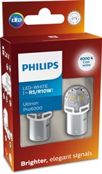 LED light bulb R10W/R5W (2 pcs) Ultinon Pro6000 6000K 12/24V 1W