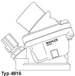Termostats, Dzesēšanas šķidrums WAHLER WA4816.90D_2