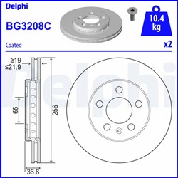 Brake disc BG3208C_1