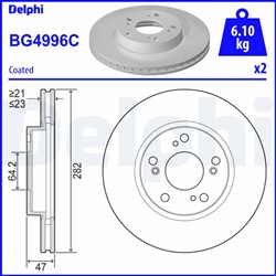 Brake disc BG4996C_0