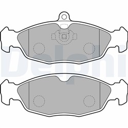 Brake Pad Set, disc brake LP1755
