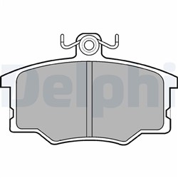 Brake Pad Set, disc brake LP179_0