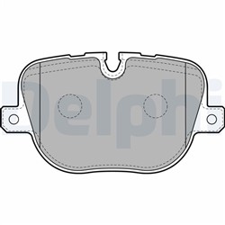 Brake Pad Set, disc brake LP2175_1