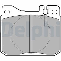 Brake Pad Set, disc brake LP0221