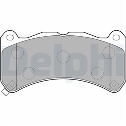 Brake Pad Set, disc brake LP2211_4