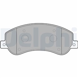 Brake Pad Set, disc brake LP2257_3