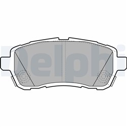 Brake Pad Set, disc brake LP2306_1