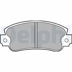 Brake Pad Set, disc brake LP0353_1