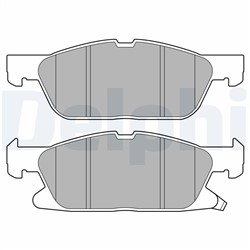 Brake Pad Set, disc brake LP3643