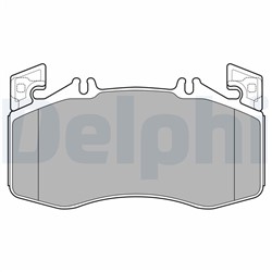 Brake Pad Set, disc brake LP3654