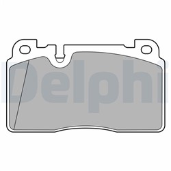 Brake Pad Set, disc brake LP3677