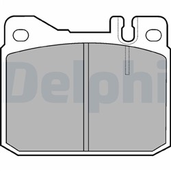Bremžu kluču komplekts DELPHI LP0427