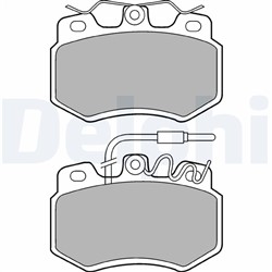 Brake Pad Set, disc brake LP0536_1
