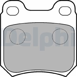 Brake Pad Set, disc brake LP0590_1