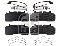 Brake pads set front/rear fits: RVI D, MIDLUM; VOLVO FL II, FL III D5K210-MDS2043A 05.06-