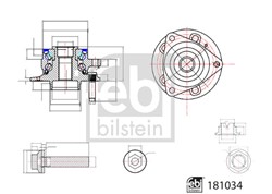 Wheel bearing kit FE181034