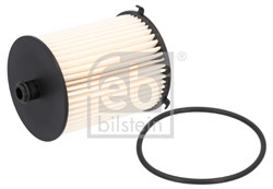 Fuel filter (with a sealing ring) fits: TOYOTA YARIS, YARIS/HATCHBACK 1.4D 09.11-05.18