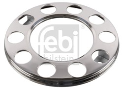 Wheel cap front/rear, material: steel,, silver, number of holes: 10, rim diameter: 22,5inch, diameter: 234/426mm