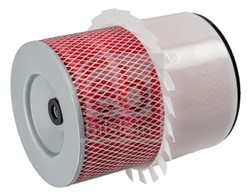 Air filter (Cartridge with seal) fits: MITSUBISHI L200, PAJERO CLASSIC, PAJERO II, PAJERO SPORT I 2.5D/2.8D 11.86-