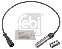 ABS sensor front L/R (435mm, 2pin) fits: SCANIA 4, P,G,R,T