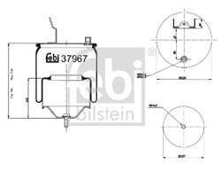 Bellow, air suspension FE37967_1